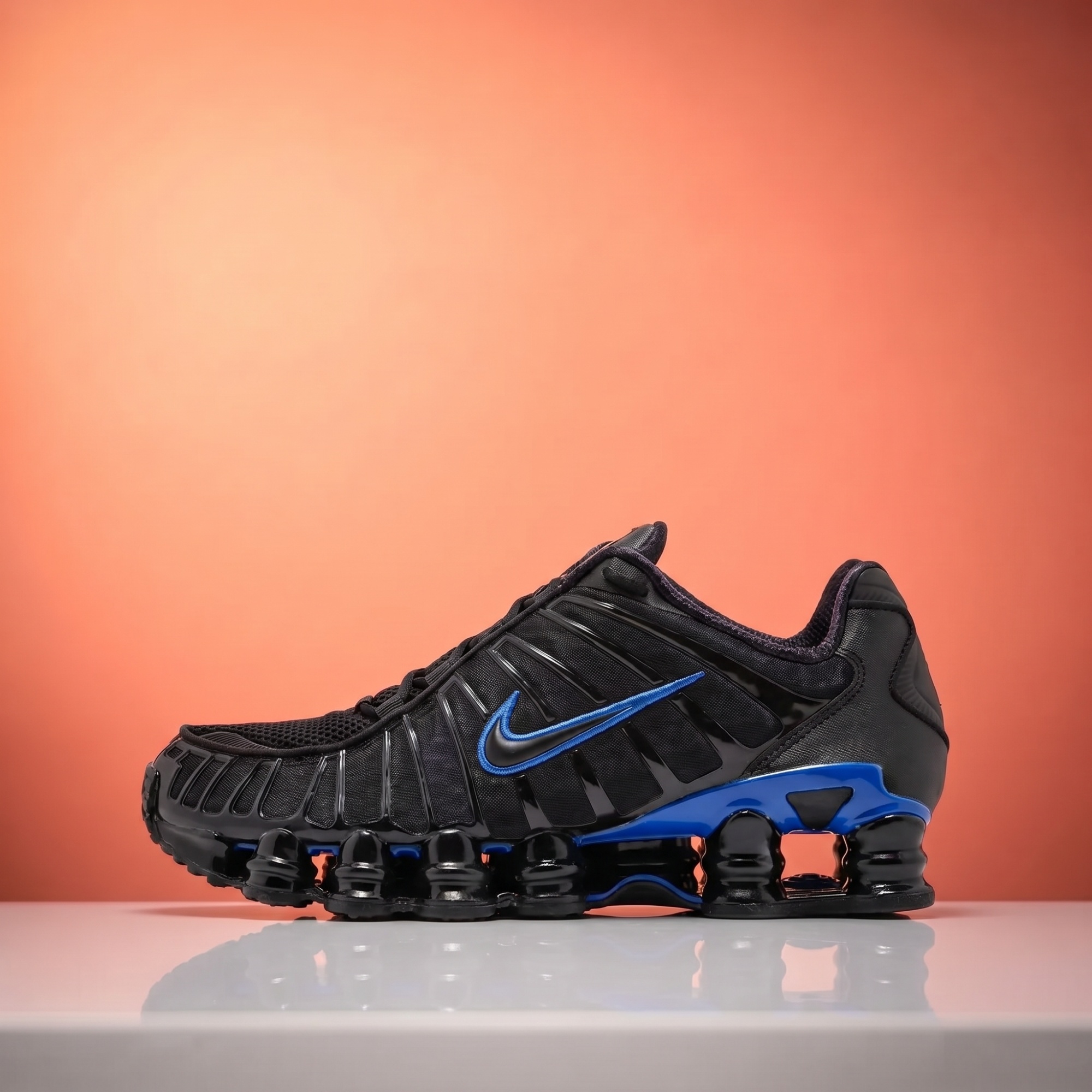 Nike Shox TL — Black / Racer Blue