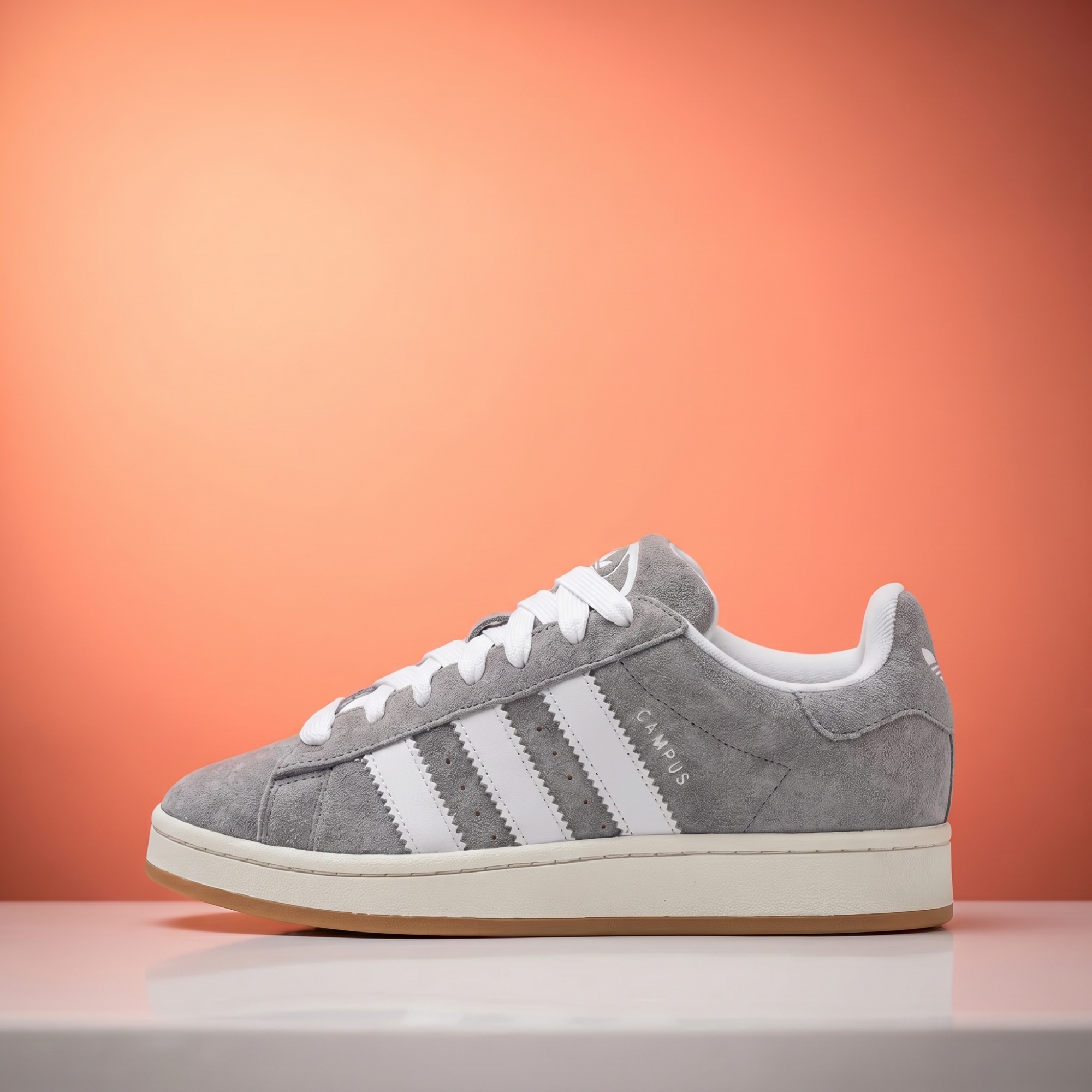 Adidas Campus 00s — Grey Three / Cloud White / Gum