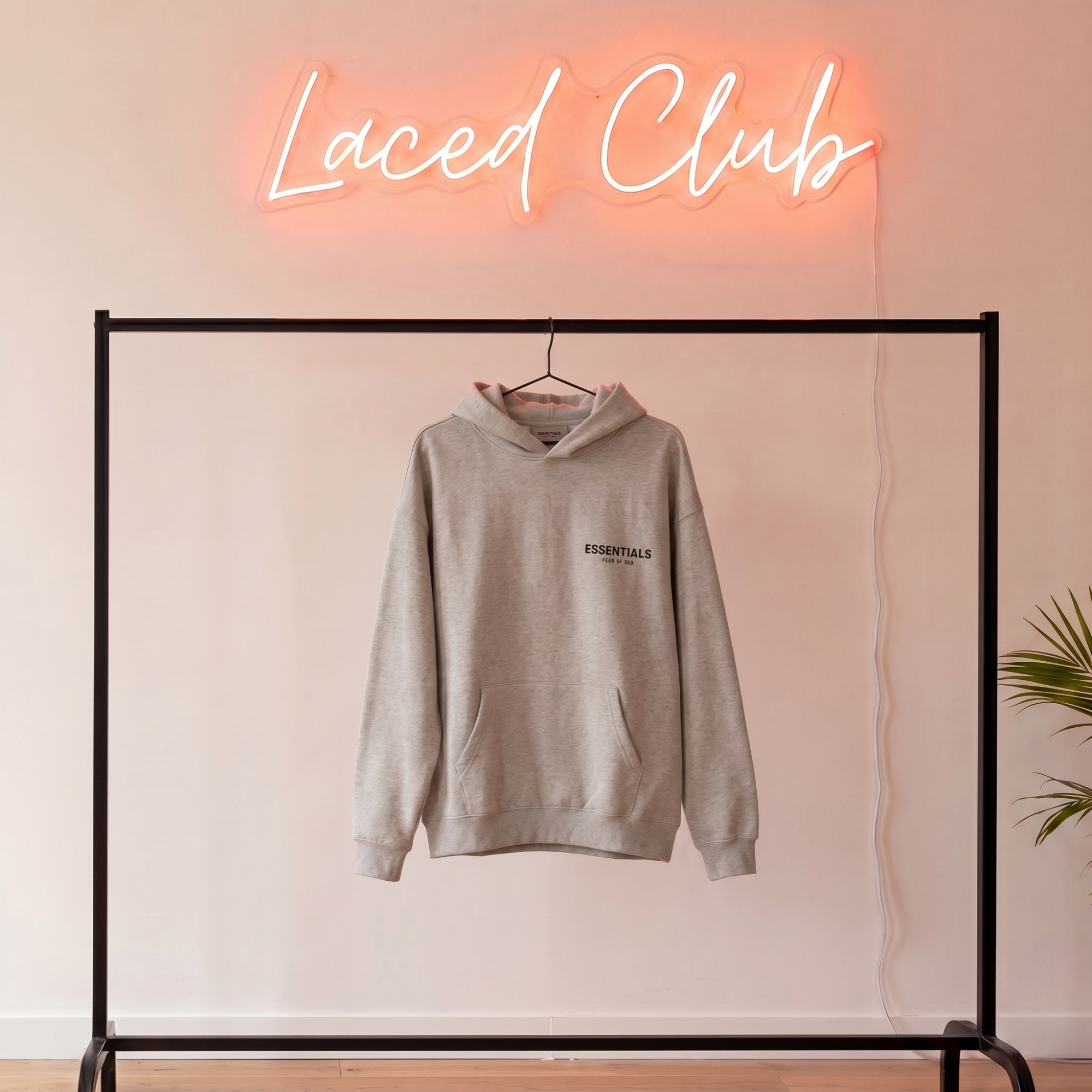 Fear of God Essentials Hoodie — Oatmeal