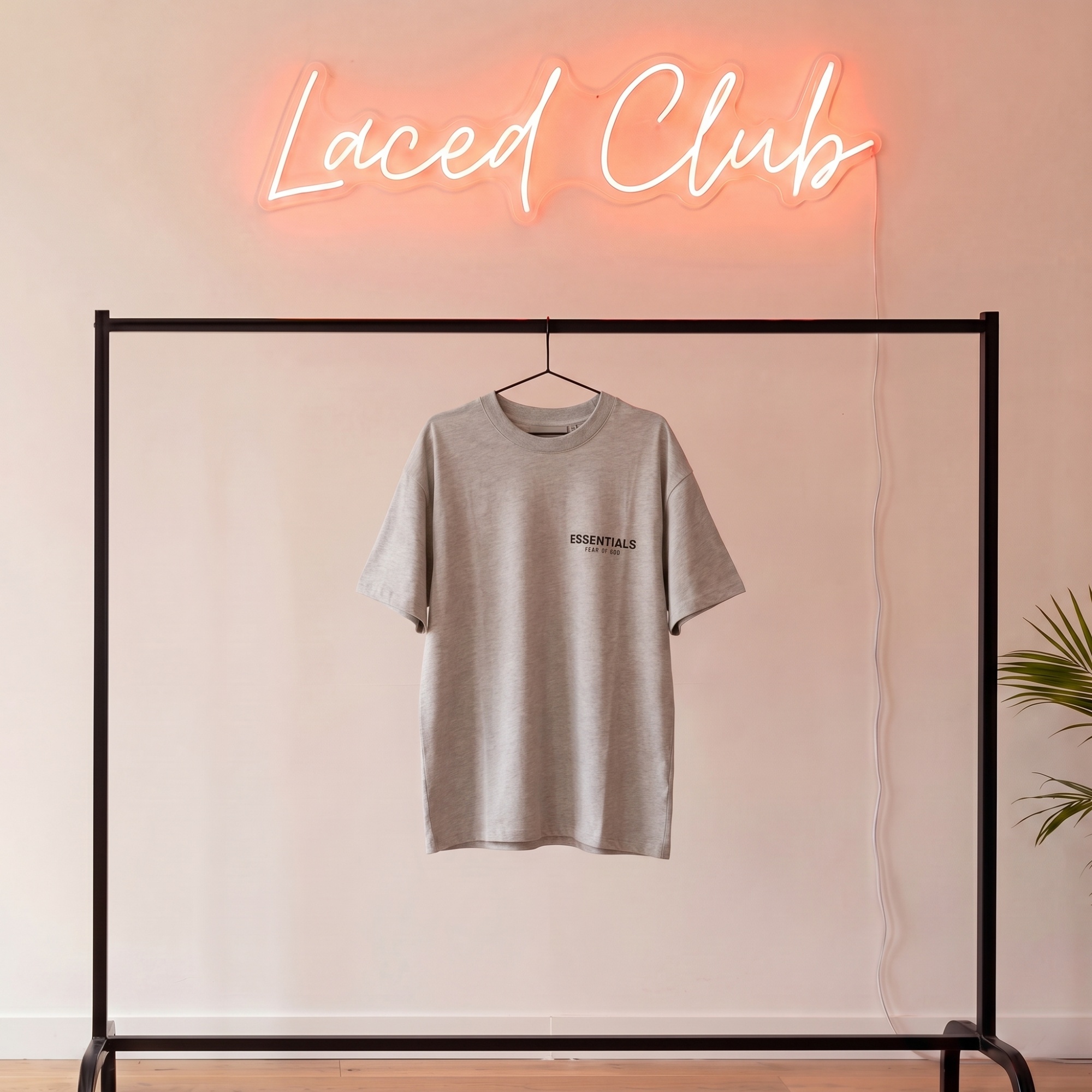 Fear of God Essentials Tee — Grey
