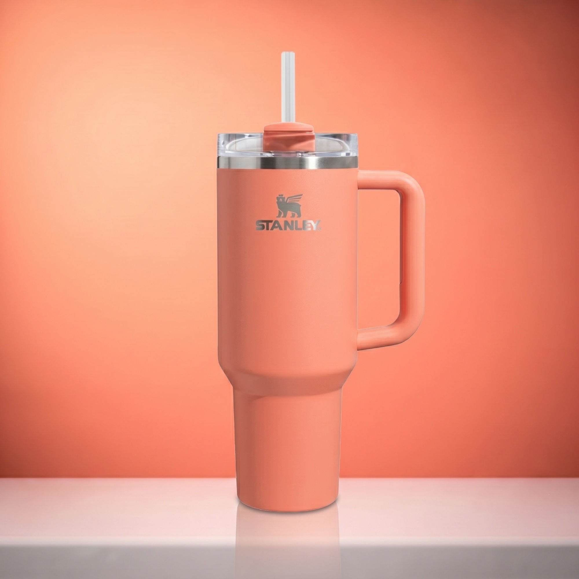 Stanley Quencher H2.0 FlowState Tumbler 1,18L — Peach Rose