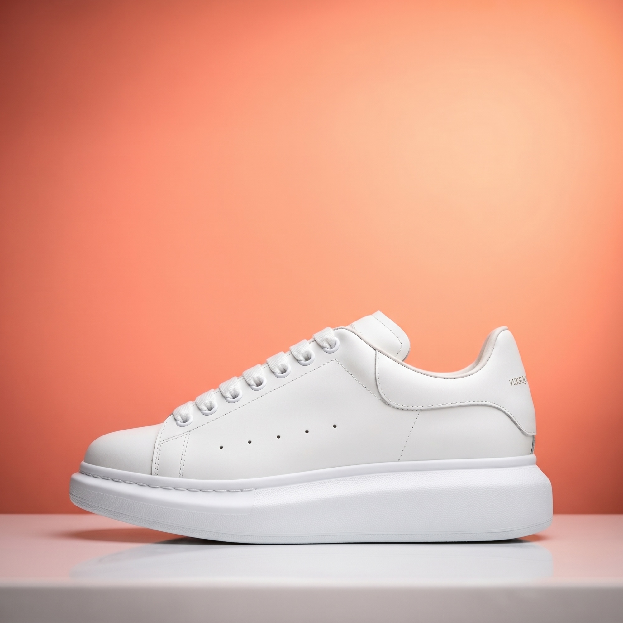 Alexander McQueen Sneaker — Triple White