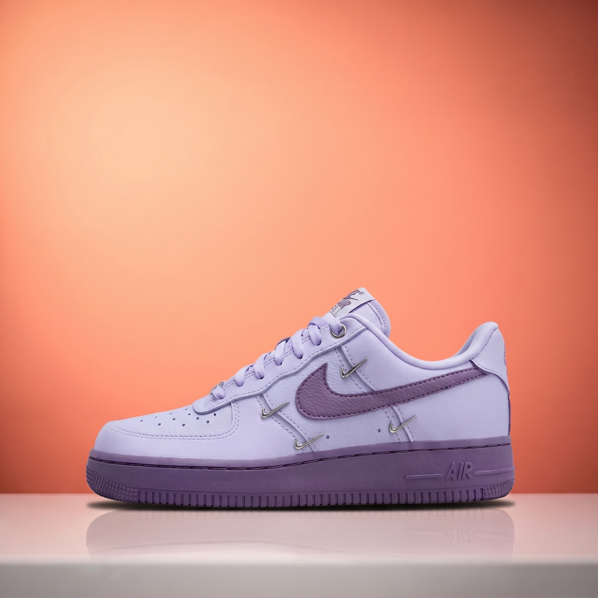 Nike Air Force 1 '07 LX Mini Swoosh — Oxygen Purple