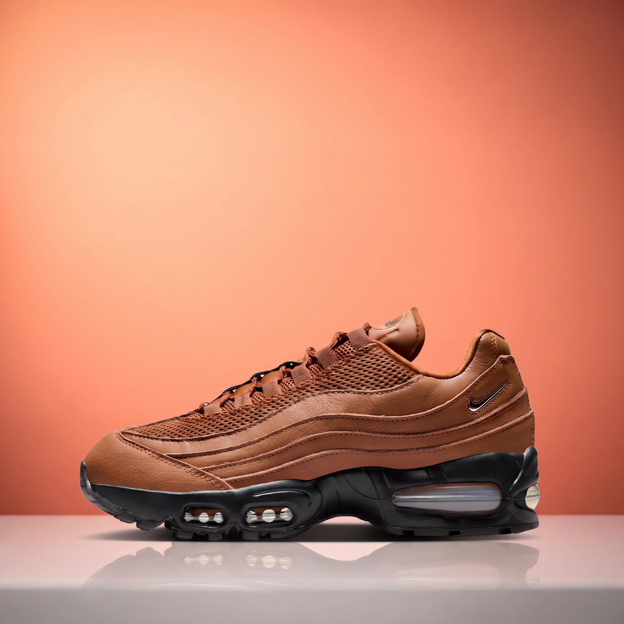 Nike Air Max 95 Big Bubble — Light British Tan