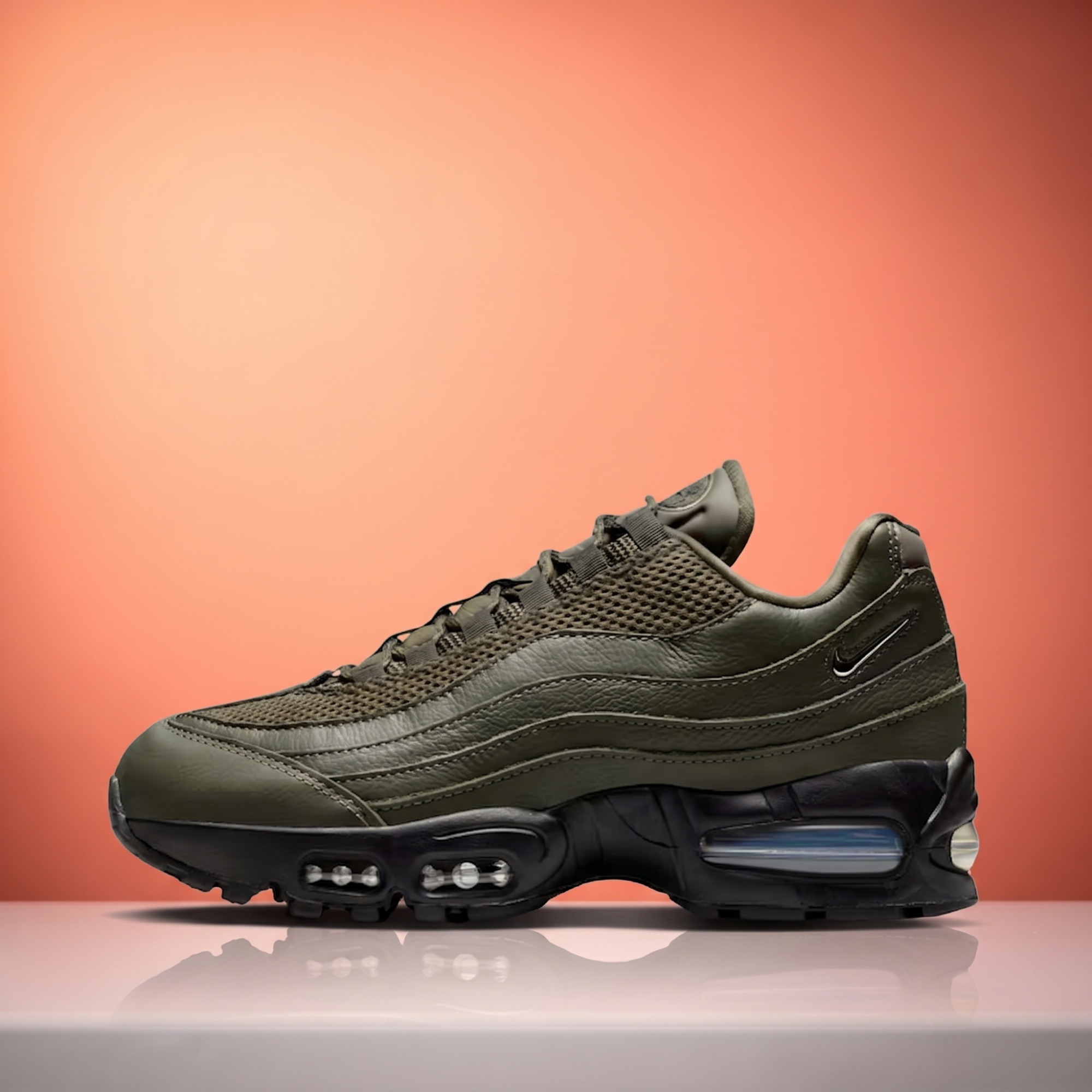 Nike Air Max 95 Big Bubble — Cargo Khaki / Medium Olive