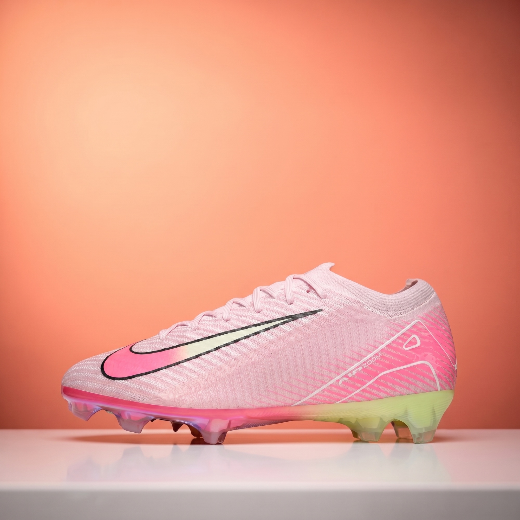 Nike Air Zoom Mercurial Vapor 16 Elite FG — Pink Foam / Volt