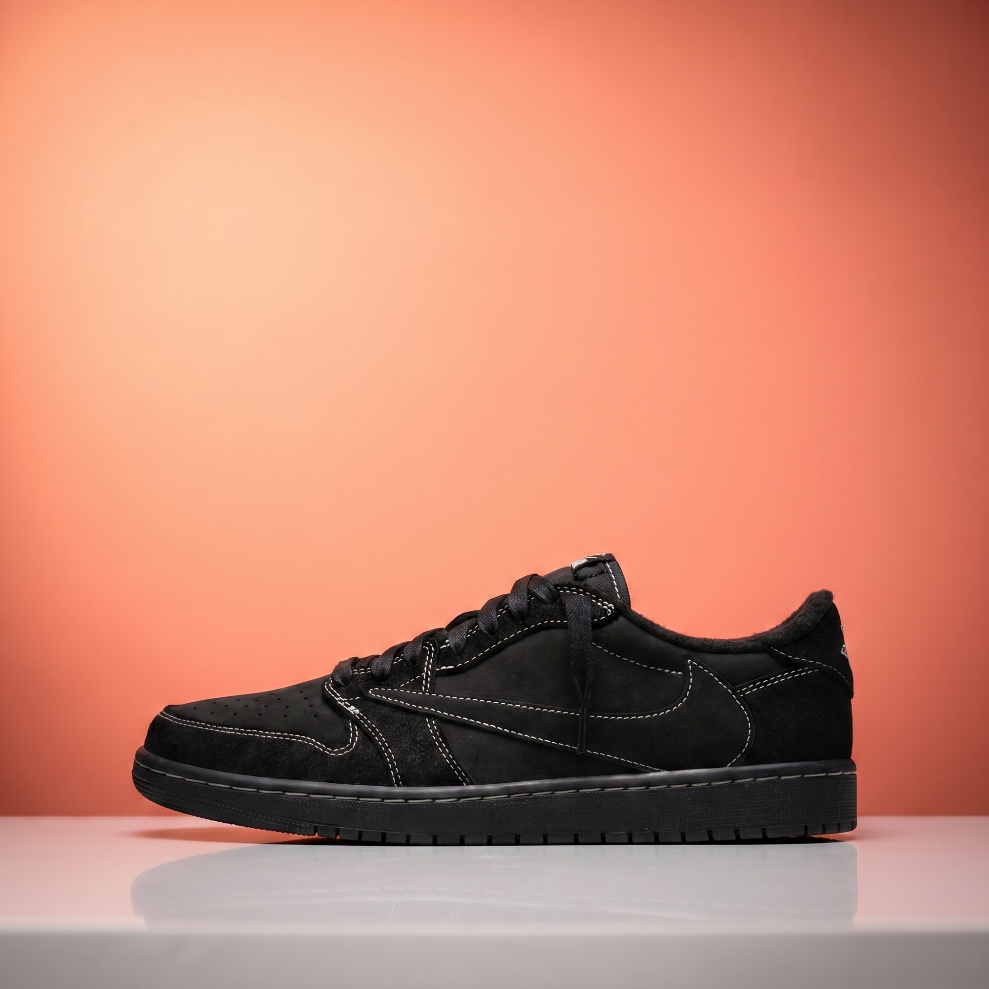 Travis Scott x Nike SB Dunk Low — Black Phantom
