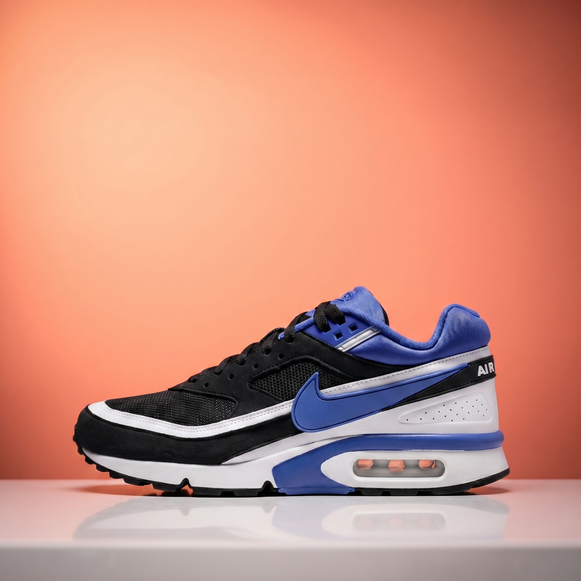Nike Air Max BW — Black / Hyper Blue