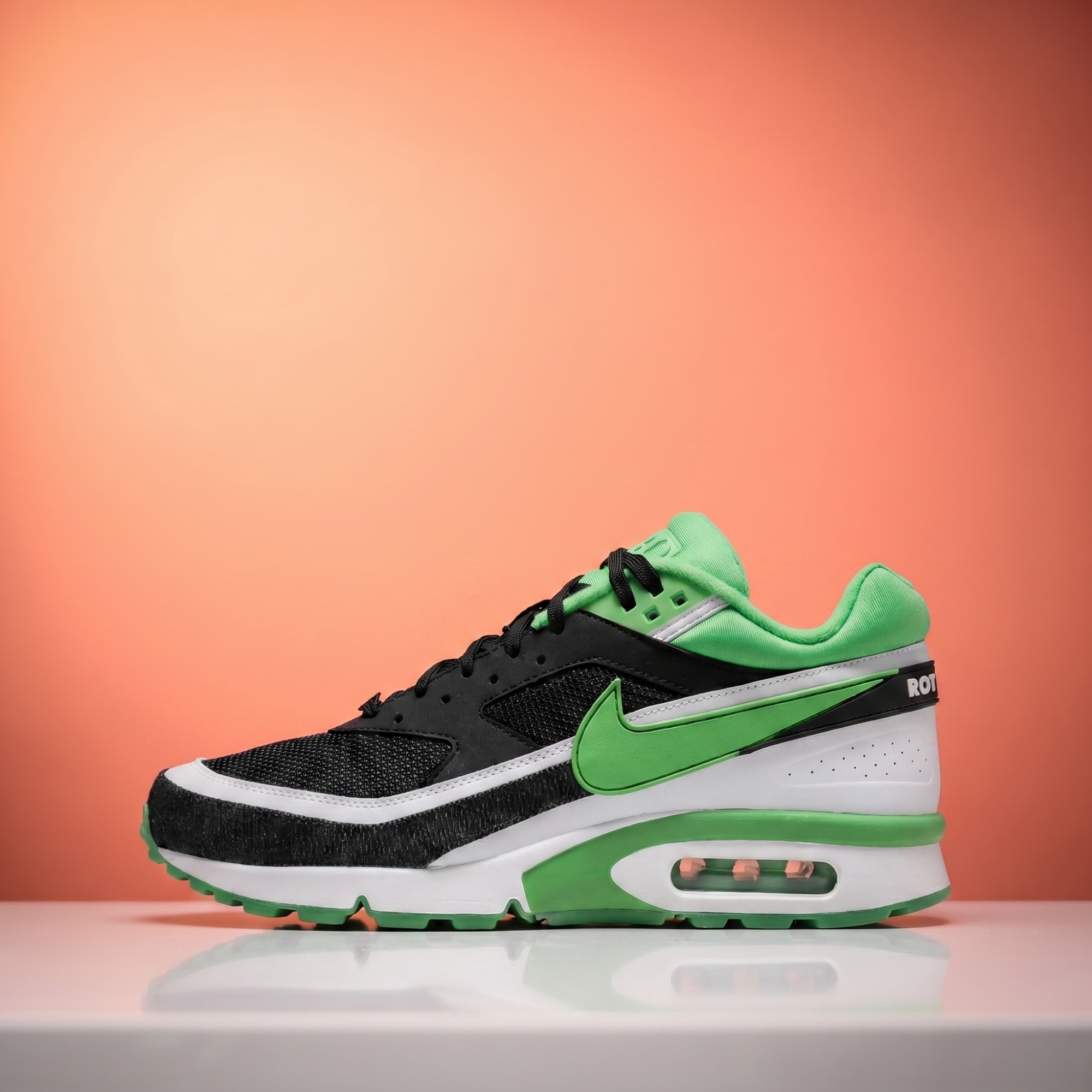 Nike Air Max BW — Rotterdam (Black / Green Strike)