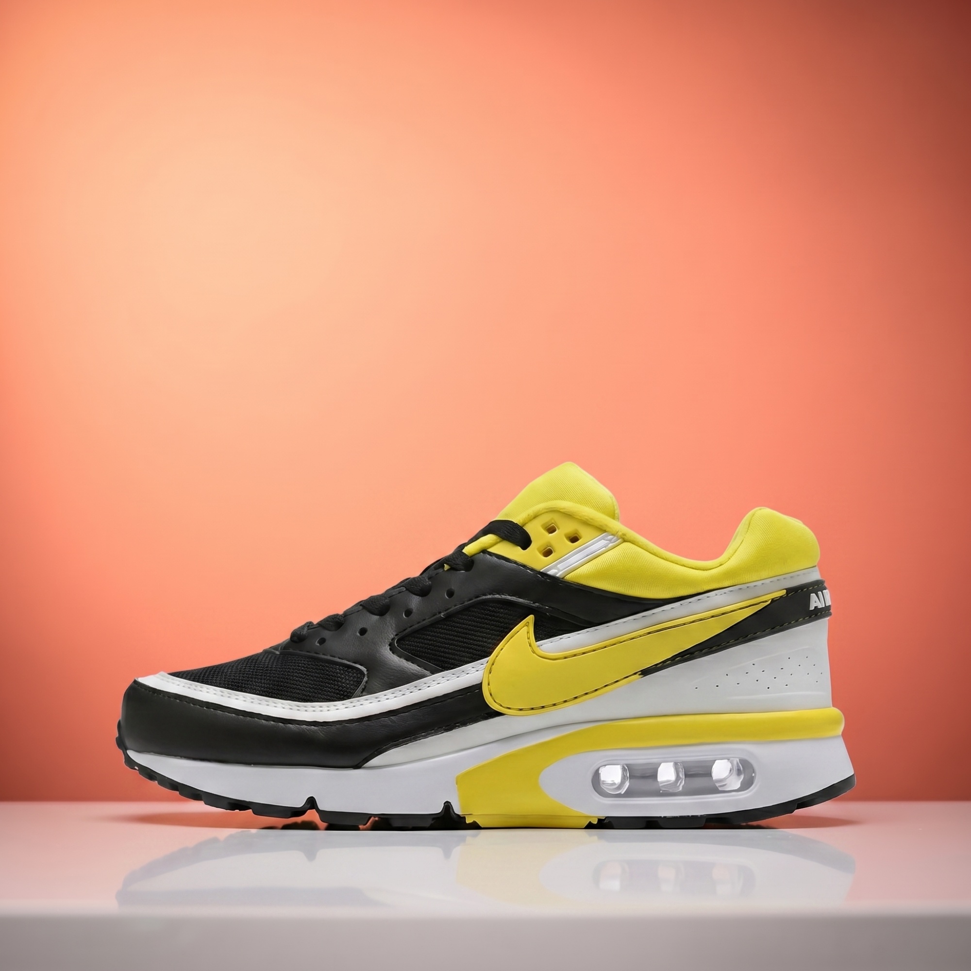 Nike Air Max BW — Black / Optic Yellow