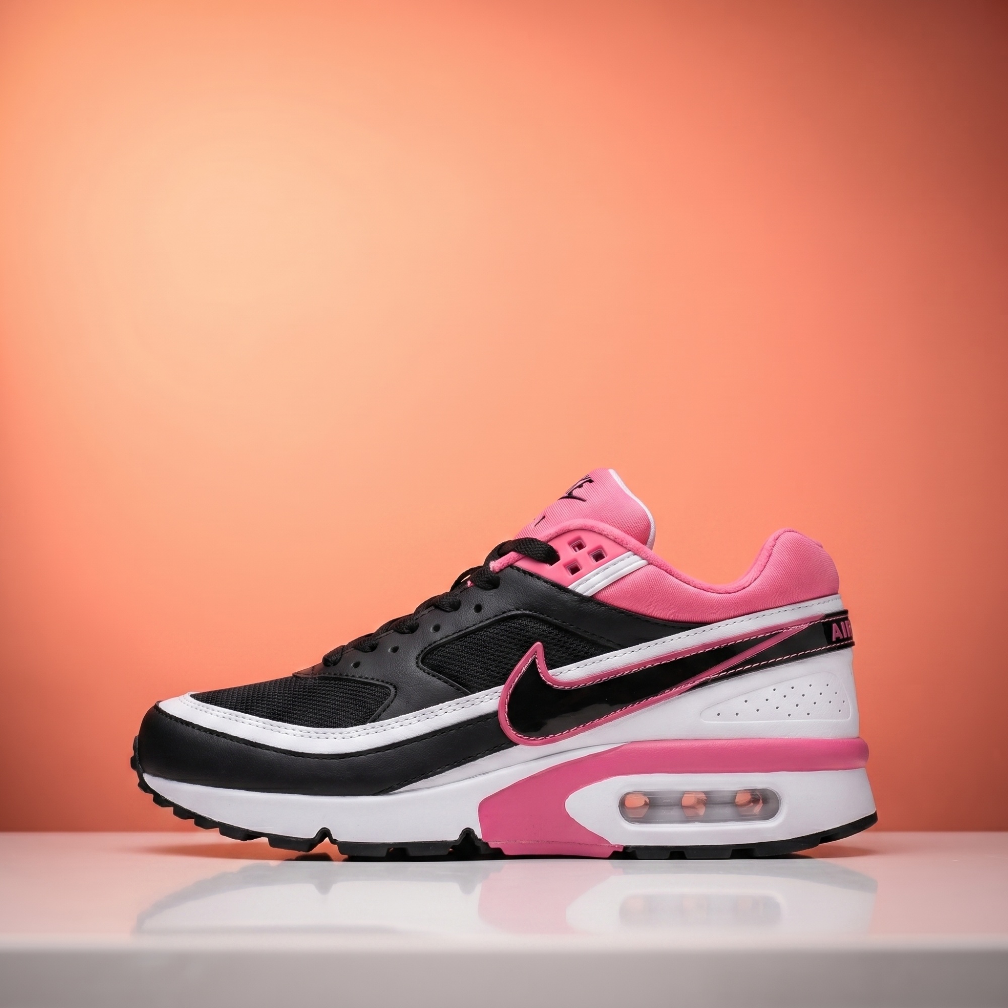 Nike Air Max BW — Black / White / Pink Rose